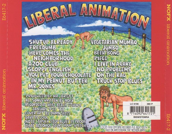 USED: NOFX - Liberal Animation (CD, Album, RE) - Used - Used