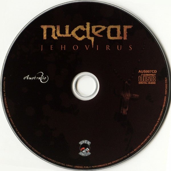 USED: Nuclear - Jehovirus (CD, Album) - Used - Used