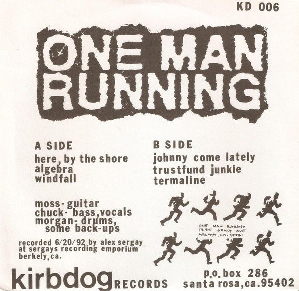 USED: One Man Running - Stress (7", EP) - Used - Used