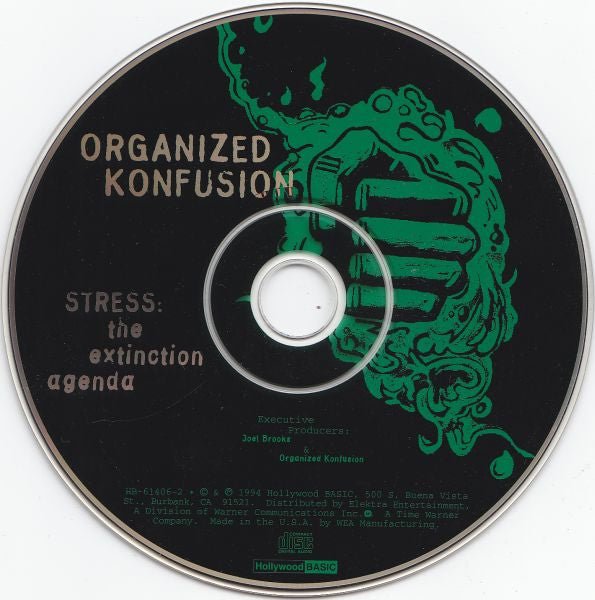 USED: Organized Konfusion - Stress (The Extinction Agenda) (CD, Album, RE) - Used - Used