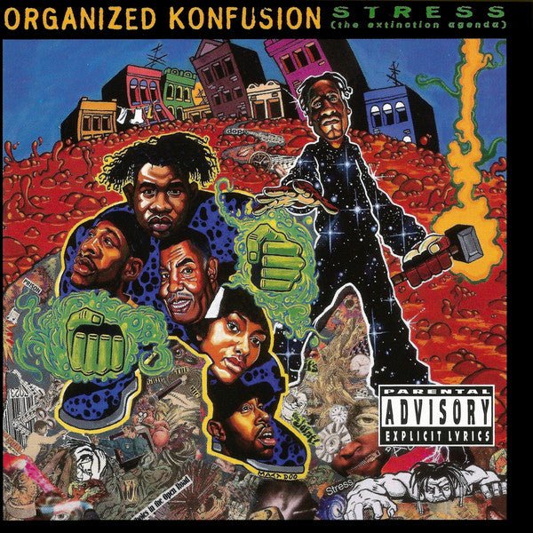 USED: Organized Konfusion - Stress (The Extinction Agenda) (CD, Album, RE) - Used - Used