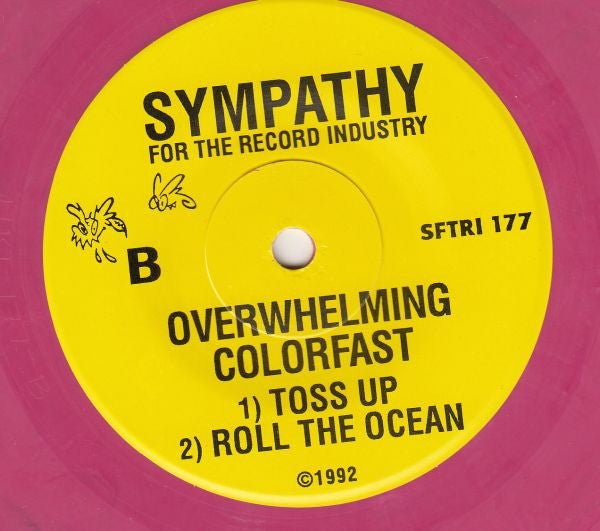 USED: Overwhelming Colorfast - It's Tomorrow (7", Pin) - Used - Used