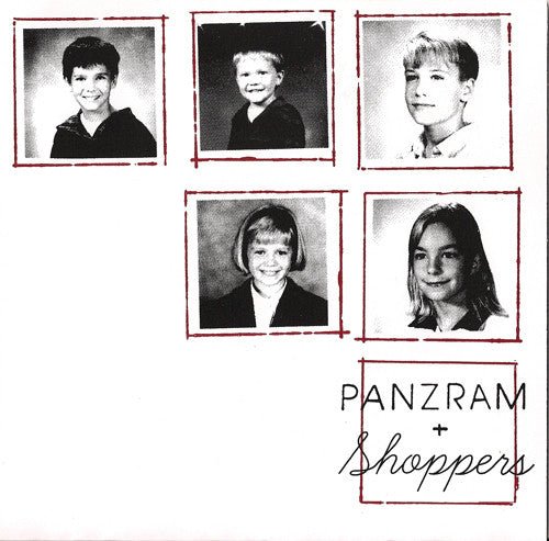 USED: Panzram / Shoppers - Panzram + Shoppers (7") - IFB Records, Feeble Minds Records