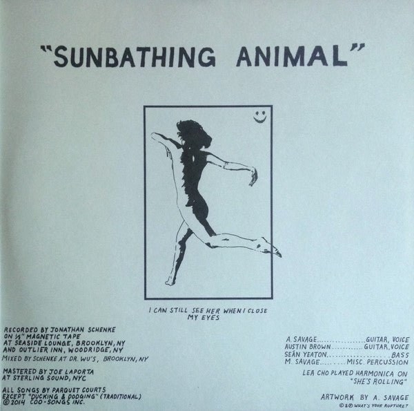 USED: Parquet Courts - Sunbathing Animal (LP, Album, Gat) - Used - Used