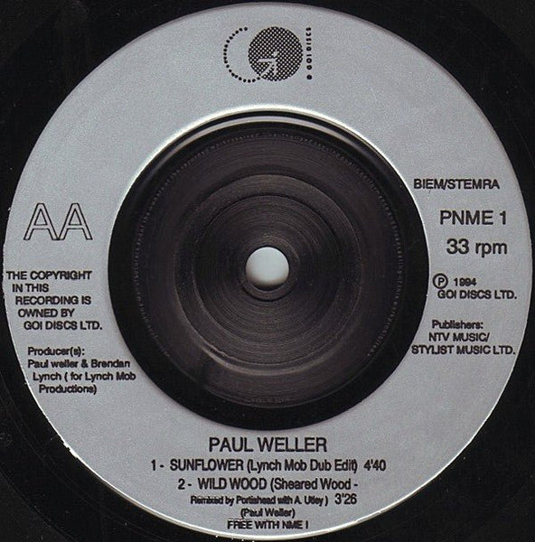 USED: Paul Weller - Shadow Of The Sun (Live At Wolverhampton) (7", Single) - Used - Used