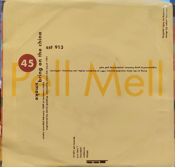 USED: Pell Mell - Bring On The China (7", Whi) - Used - Used