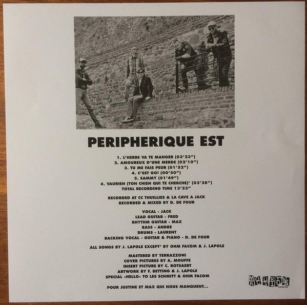 USED: Peripherique Est - Ring Est E.P. (12", S/Sided, EP) - Modern Action Records
