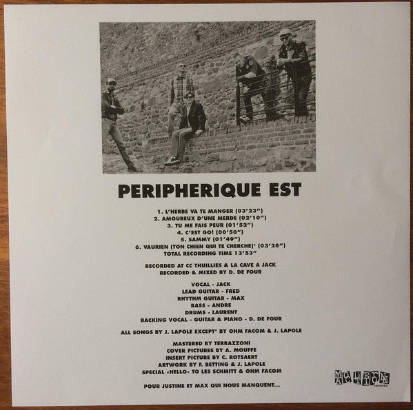 USED: Peripherique Est - Ring Est E.P. (12", S/Sided, EP) - Used - Used