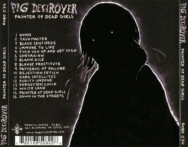 USED: Pig Destroyer - Painter Of Dead Girls (CD, Comp, Enh) - Used - Used