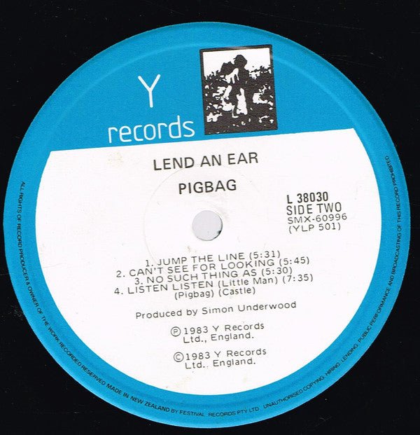 USED: Pigbag - Lend An Ear (LP, Album + 12") - Used - Used