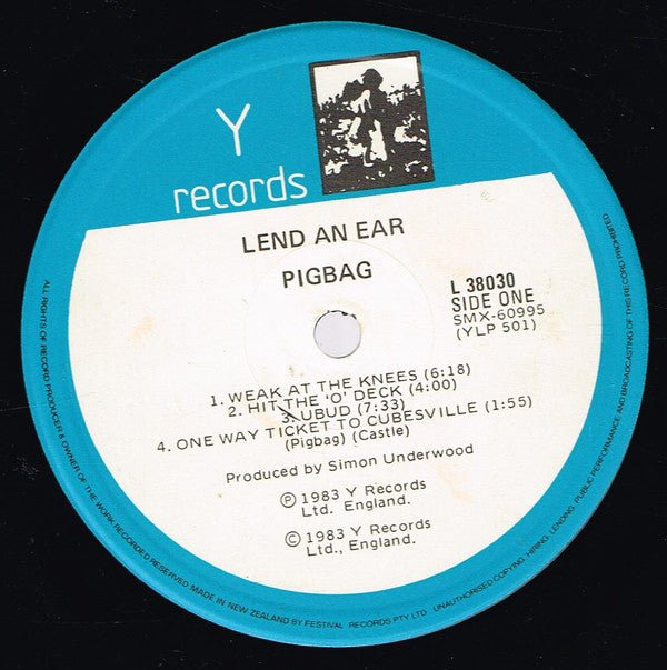 USED: Pigbag - Lend An Ear (LP, Album + 12") - Used - Used