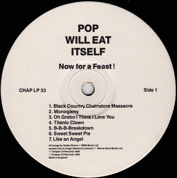 USED: Pop Will Eat Itself - Now For A Feast! (LP, Comp) - Used - Used