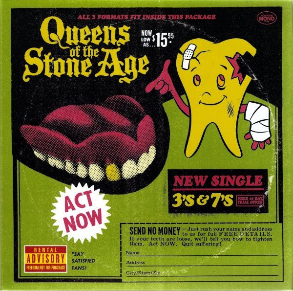 USED: Queens Of The Stone Age - 3's & 7's (7", Single) - Used - Used