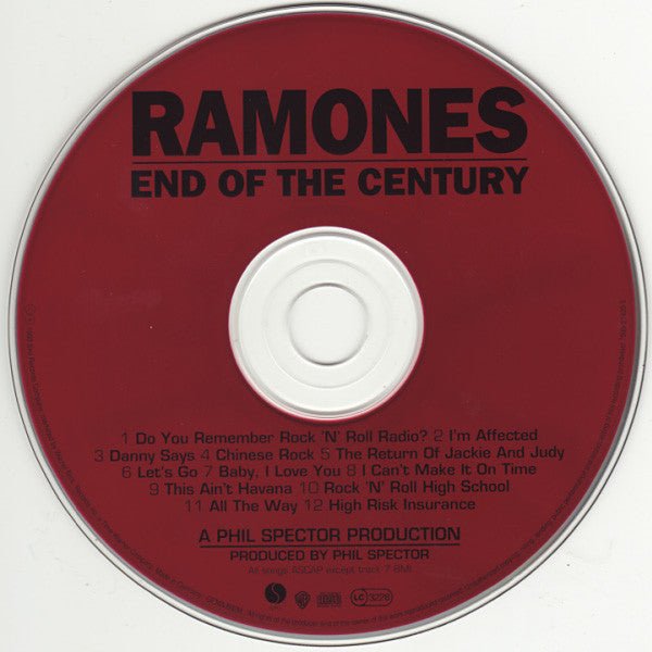 USED: Ramones - End Of The Century (CD, Album, RE) - Used - Used