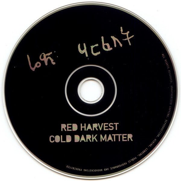 USED: Red Harvest - Cold Dark Matter (CD, Album) - Used - Used