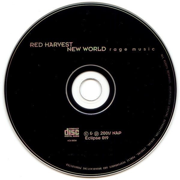 USED: Red Harvest - New World Rage Music (CD, Album, RM) - Used - Used