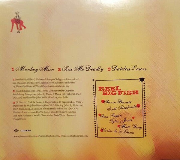 Buy Reel Big Fish : Monkey Man (CD, Single) Used – Specialist Subject  Records, Bristol, UK