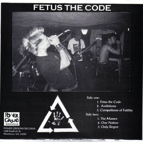 USED: Remission - Fetus The Code (7") - Used - Used