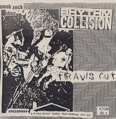 USED: Rhythm Collision / Travis Cut - Rhythm Collision / Travis Cut Split (7", Ltd, RP) - Speedowax Records