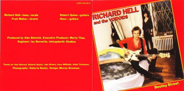 USED: Richard Hell And The Voidoids* - Destiny Street (CD, Album, RE) - Used - Used