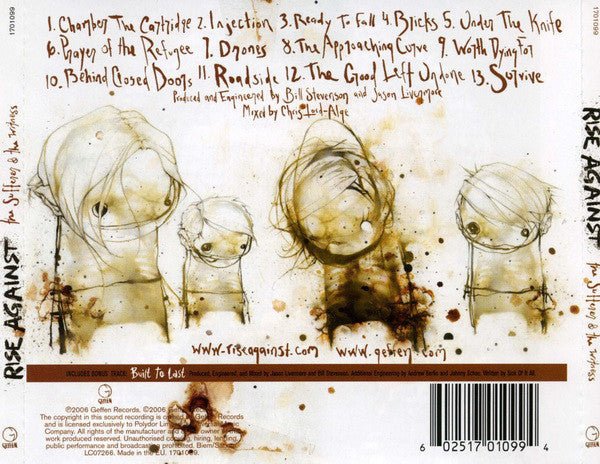 USED: Rise Against - The Sufferer & The Witness (CD, Album, S/Edition) - Used - Used