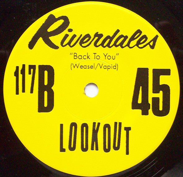 USED: Riverdales* - Back To You b/w I Can't Pretend (7", Single) - Used - Used