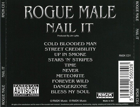 USED: Rogue Male - Nail It (CD, Album) - Used - Used