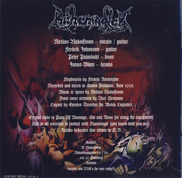 USED: Runemagick - The Supreme Force Of Eternity (CD, Album) - Used - Used