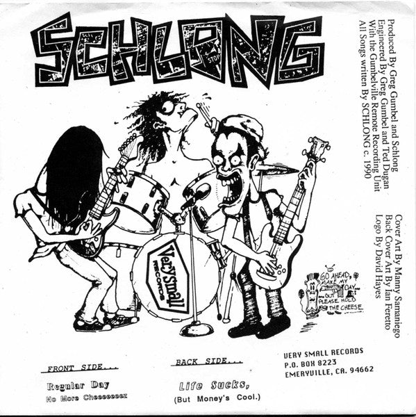 USED: Schlong - Limp 7" (7", EP, Whi) - Used - Used