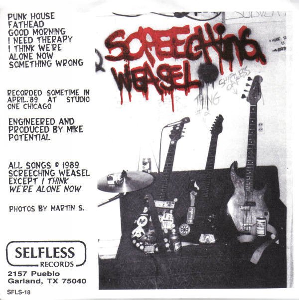 USED: Screeching Weasel - Punkhouse (7", EP, RE) - Used - Used