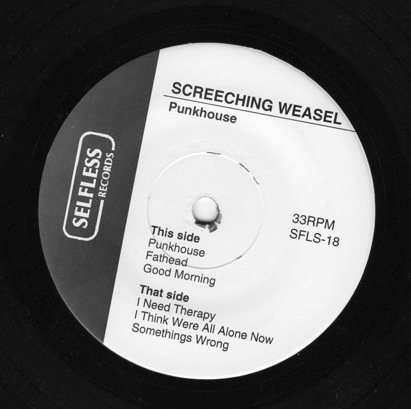 USED: Screeching Weasel - Punkhouse (7", EP, RE) - Used - Used