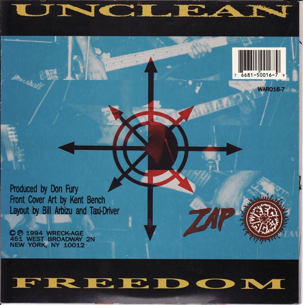 USED: SFA - Unclean (7") - Used - Used