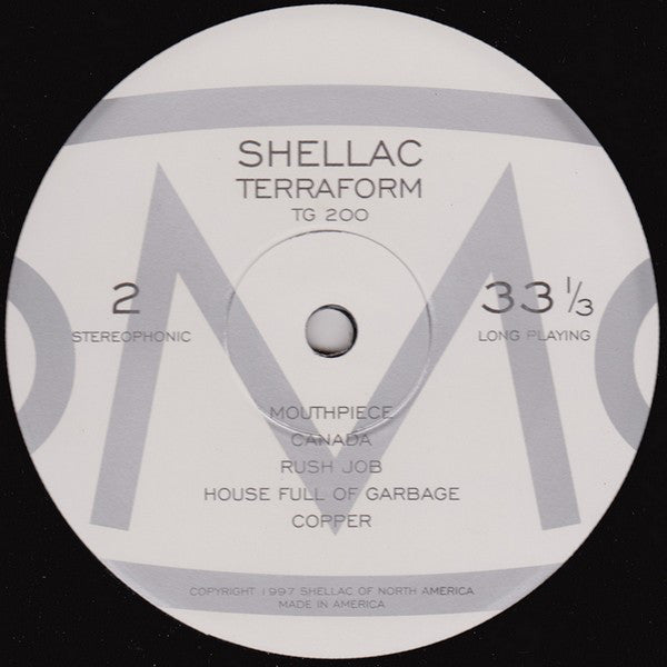 USED: Shellac - Terraform (LP, Album, RE) - Touch And Go