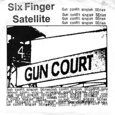 USED: Six Finger Satellite - Gun Court Singles Series (7", Single, W/Lbl) - Used - Used