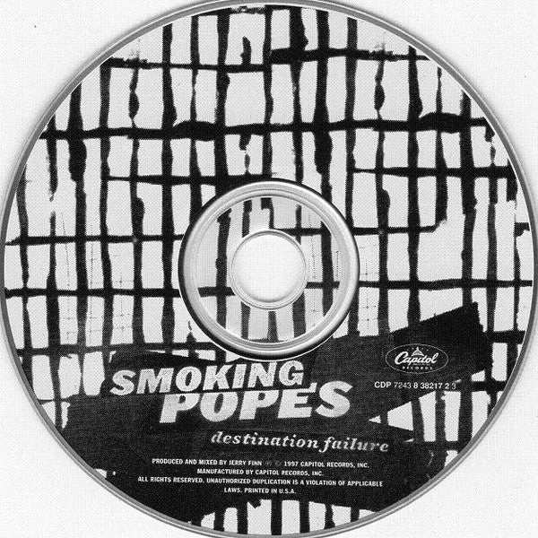 USED: Smoking Popes - Destination Failure (CD, Album) - Used - Used