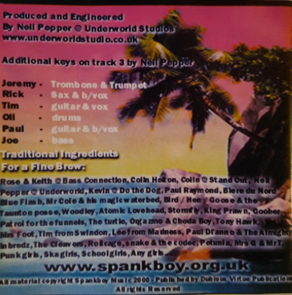 USED: Spankboy - Adventures In Blue Flash (CD, Album) - Used - Used