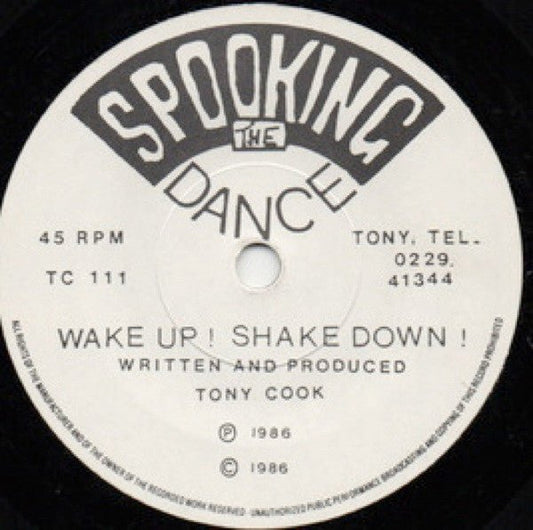 USED: Spooking The Dance - Wake Up! Shake Down! (7", Single) - Used - Used