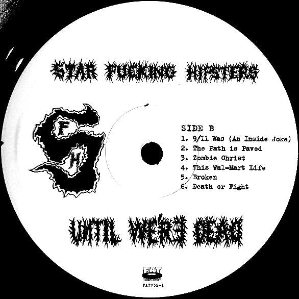 USED: Star Fucking Hipsters - Until We're Dead (LP, Album) - Fat Wreck Chords