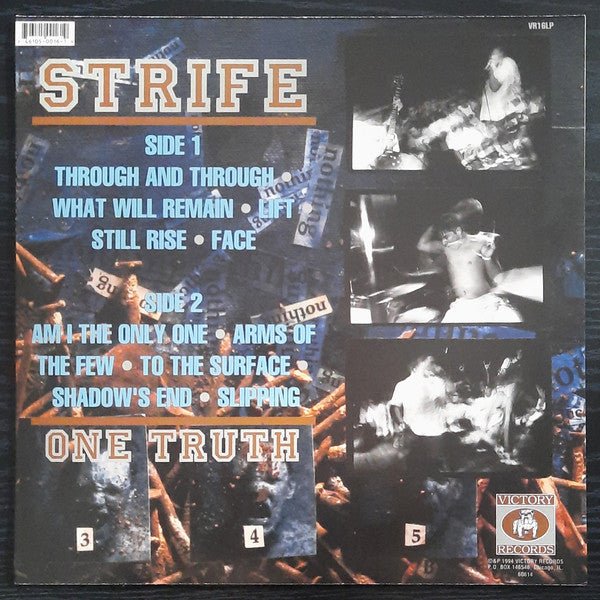 USED: Strife - One Truth (LP, Album, RP) - Used - Used