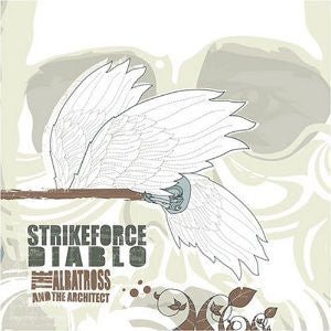 USED: Strikeforce Diablo - The Albatross And The Architect (LP, Album, Whi) - No Idea Records