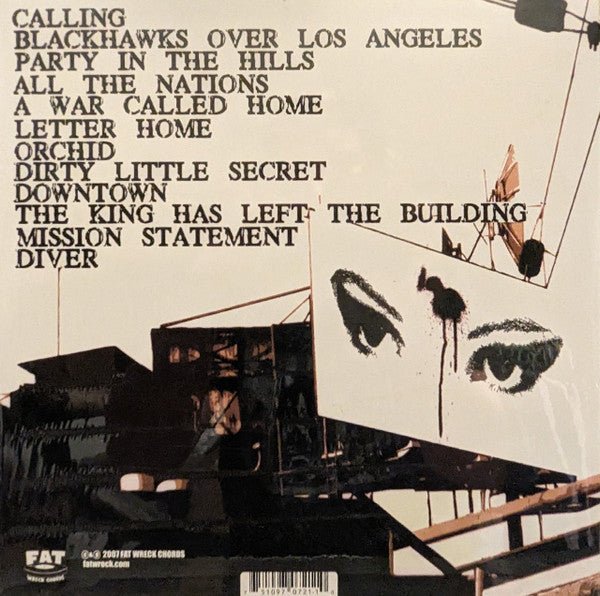 USED: Strung Out - Blackhawks Over Los Angeles (LP, Album, Ltd, RE, Cle) - Used - Used