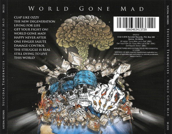 USED: Suicidal Tendencies - World Gone Mad (CD, Album) - Used - Used
