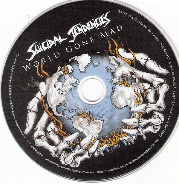 USED: Suicidal Tendencies - World Gone Mad (CD, Album) - Used - Used