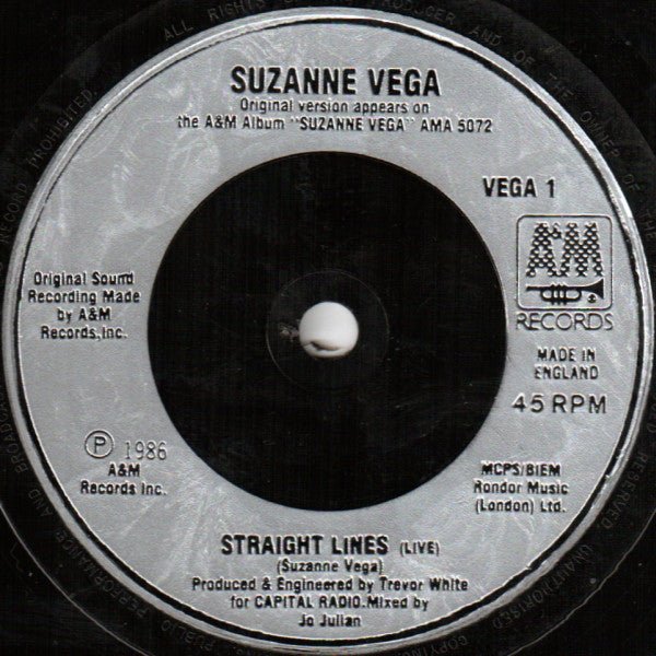 USED: Suzanne Vega - Luka (7", Single, Sil) - Used - Used