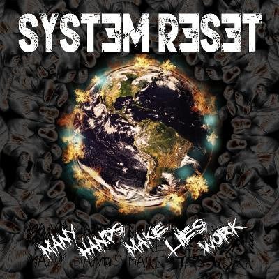 USED: System Reset (2) - Many Hands Make Lies Work (Lathe, 10", EP, Num, Cle) - Used - Used