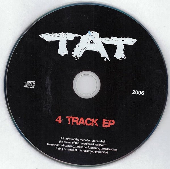 USED: TAT - 4 Track EP (CD, EP) - Used - Used