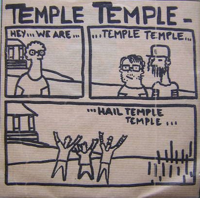 USED: Temple Temple - Hey... We Are... Temple Temple... Hail Temple Temple... (7") - Used - Used