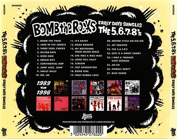 USED: The 5.6.7.8's - Bomb The Rocks (Early Days Singles) (CD, Comp) - Used - Used