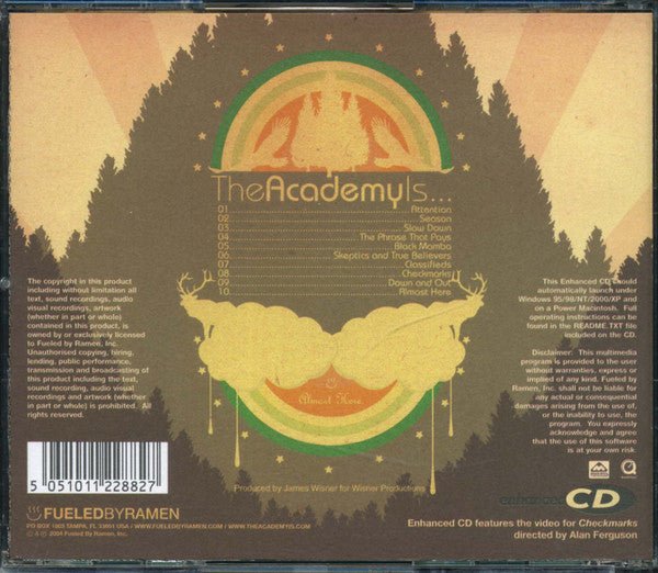 USED: The Academy Is... - Almost Here (CD, Album, Enh) - Used - Used