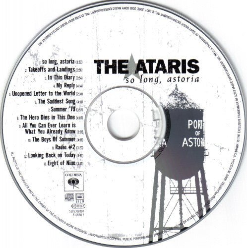 USED: The Ataris - So Long, Astoria (CD, Album) - Used - Used